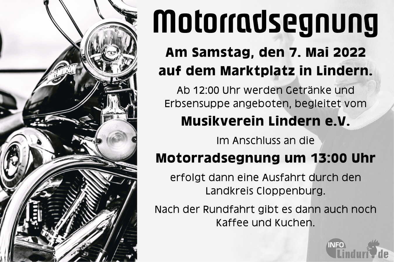 Motorradsegnung