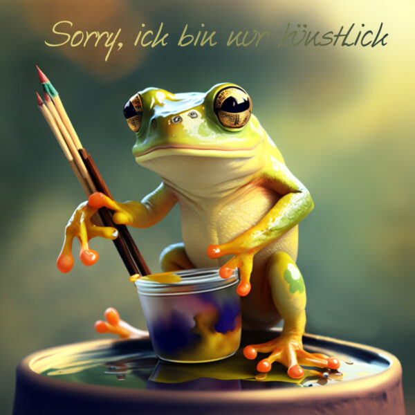 Kunstfrosch